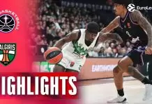 Zalgiris outlasts Paris in high-scoring duel to snap slump in EuroLeague thriller