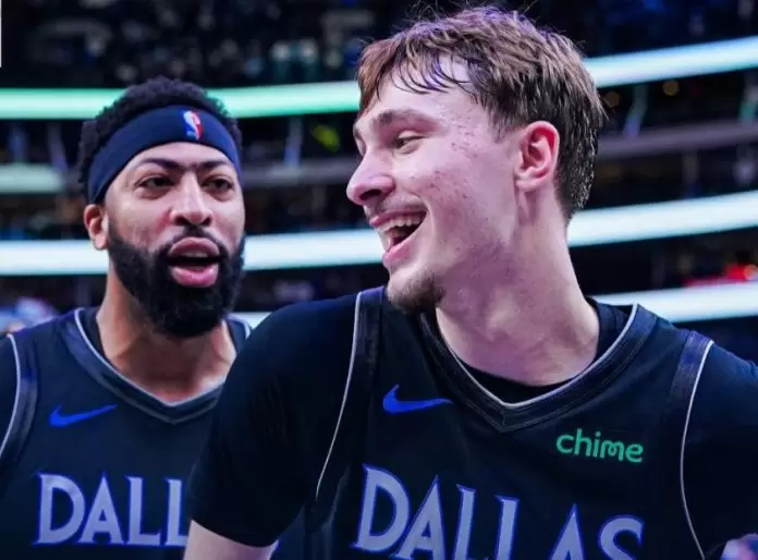 Anthony Davis and Cooper Flagg