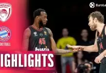 Vezenkov explodes as Olympiacos cruises past Bayern