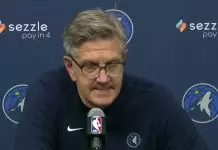 Chris Finch on Edwards’ 10K points, team chemistry after Timberwolves win over Cavaliers