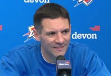 Mark Daigneault on turnovers and Timberwolves’ hot shooting after Thunder’s loss