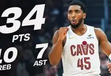 Donovan Mitchell erupts as Cavaliers pull away from Suns on New Year’s Eve