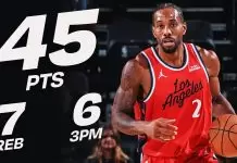 Kawhi Leonard erupts for 45 as Clippers overpower Jazz to extend winning streak