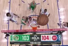 Pistons survive late scare to edge Celtics