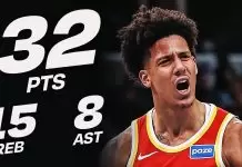 Johnson’s 32-point double-double lifts Hawks past Grizzlies in thriller