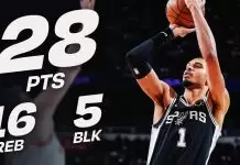 Wembanyama posts 28-point double-double as Spurs rally past Rockets