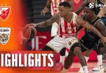 Crvena Zvezda survives late scare to edge Dubai Basketball