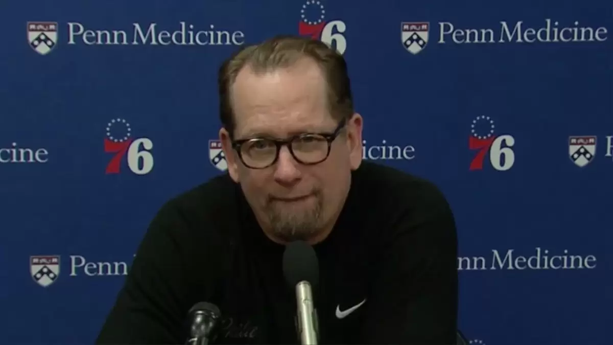Nick Nurse explains 76ers’ 29-point comeback against Cavaliers