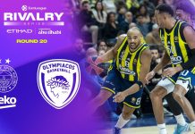 Fenerbahce outlasts Olympiacos in Istanbul as Baldwin leads late surge