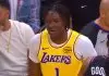 Adou Thiero explains his progress with Lakers