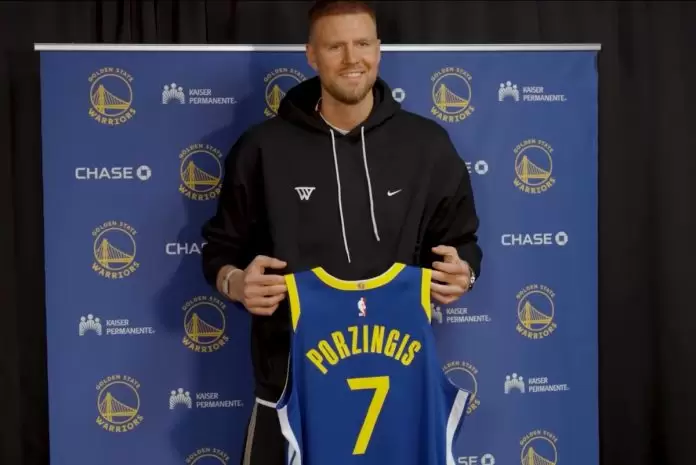 Kristaps Porzingis nearing Warriors debut after All-Star break