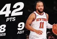 Brunson drops 42 as Knicks outlast Nuggets in double-overtime thriller