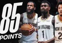 Pelicans rally from 18 down as trio leads comeback win over Timberwolves