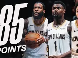 Pelicans rally from 18 down as trio leads comeback win over Timberwolves