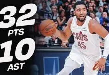 Mitchell sinks late free throws as Cavaliers edge Nuggets