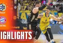 Maccabi hits record 20 threes to outlast Bayern in overtime thriller