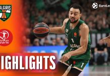 Zalgiris rallies past Hapoel behind Moses Wright’s career night
