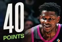 Edwards scores 40 as Timberwolves hand Mavericks 10th straight loss