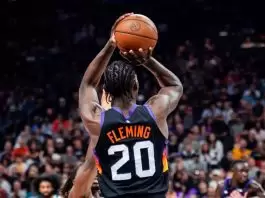 Jordan Ott on Rasheer Fleming: He’s spacing the floor really well right now