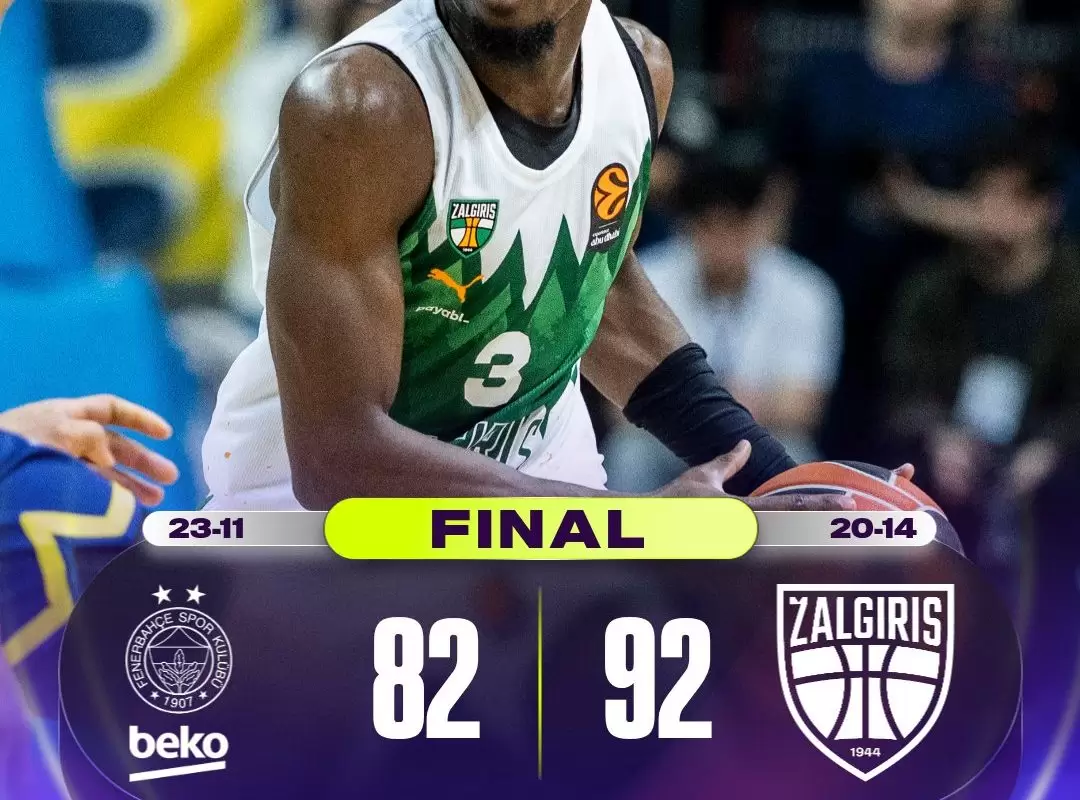 Zalgiris stuns Fenerbahce to keep EuroLeague playoff hopes alive Zalgiris stuns Fenerbahce to keep EuroLeague playoff hopes alive