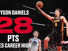 Dyson Daniels’ career night powers Hawks past Warriors to complete season sweep