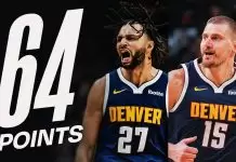 Jokic, Murray combine for 64 points as Nuggets beat Jazz