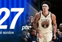 Porzingis, Santos lead Warriors past Wizards in clutch finish