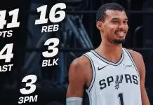 Wembanyama drops 41 as Spurs extend win streak to nine with win over Bulls