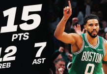 Tatum returns after 10 months as Celtics dominate Mavericks