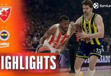 Crvena Zvezda shocks EuroLeague leader Fenerbahce