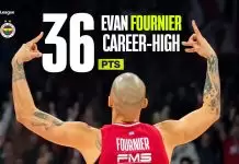 Evan Fournier drops 36 as Olympiacos routs Fenerbahce