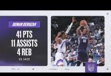 DeMar DeRozan explodes for 41 points as Kings hold off Jazz