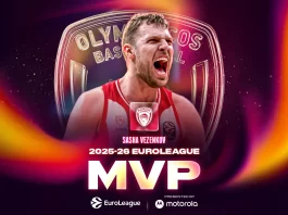 Sasha Vezenkov is EuroLeague MVP of the season