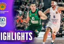 Panathinaikos crushes Anadolu Efes to lock No. 7 seed