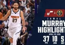 Jamal Murray hits 10 3s as Nuggets top Jazz for seventh straight win