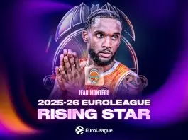 Jean Montero wins 2025-26 EuroLeague Rising Star
