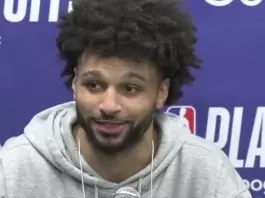 Jamal Murray reacts to Nuggets’ Game 6 loss to Timberwolves