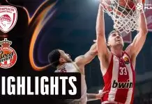 Olympiacos clamps down on Monaco to take commanding Game 1 win
