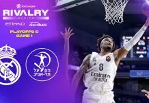 Real Madrid survives late rally to take Game 1 over Hapoel Tel Aviv
