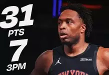 Knicks crush Bulls with OG Anunoby scoring 31 points