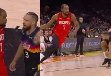 Kevin Durant brushes off Dillon Brooks’ trash talk after Rockets’ comeback win