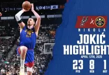 Nuggets clinch No. 3 seed after Nikola Jokic’s first-half impact in win over Spurs