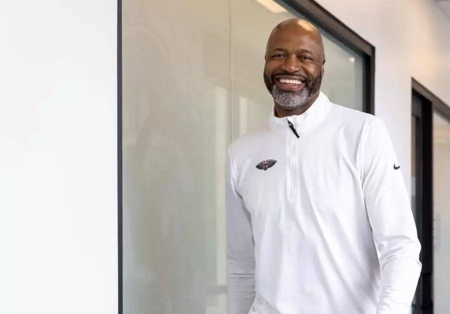 New Orleans Pelicans Executive Vice President of Basketball Operations Joe Dumars says that the way new head coach Jamahl Mosley engages with players on the practice court stood out in the interview process (former player development/assistant coach before becoming an NBA head coach with the Orlando Magic).