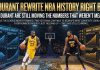 LeBron, Durant Rewrite NBA History Right Before Us LeBron Durant history