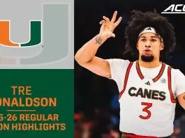 Heat sign Tre Donaldson