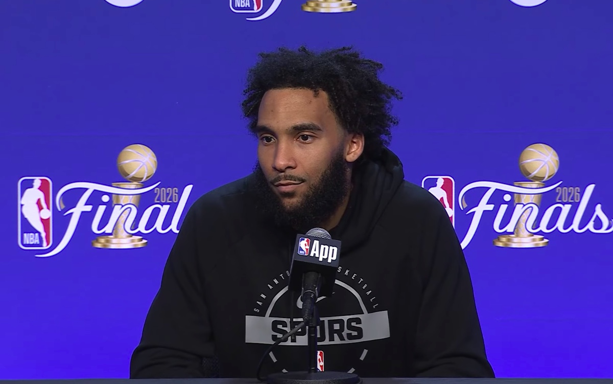 Julian Champagnie on NBA Finals trash talk: “That’s just how New York is”