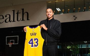 Cameron Carr: I want my number retired in between Jerry West and James Worthy