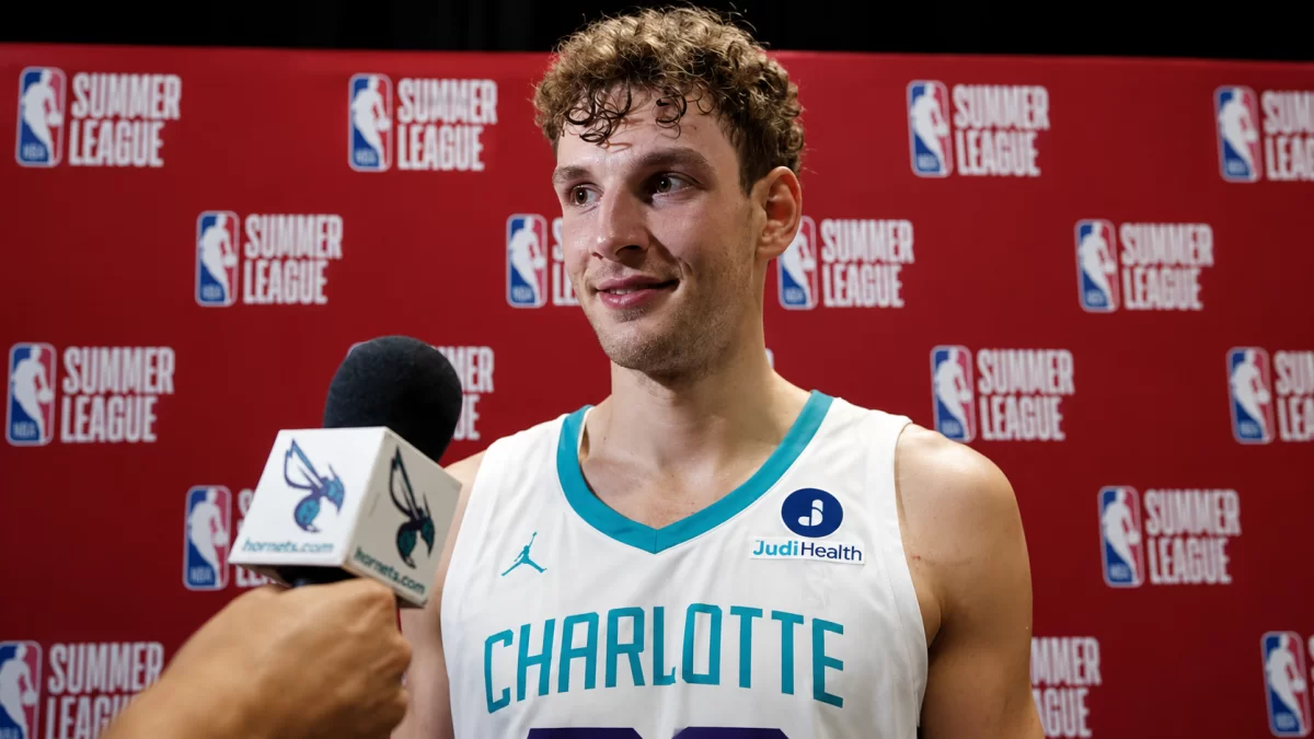 Hannes Steinbach discusses physical approach with Hornets