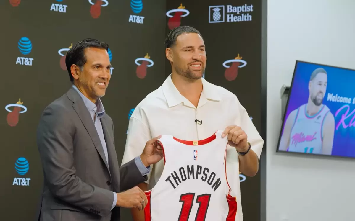 Klay Thompson calls Heat move a chance at redemption