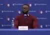 Jaylen Brown discusses his 76ers debut and new teammates